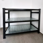 Black Boltless Storage Console H92cm 3 Tiers - SIM WIN LIANG Singapore