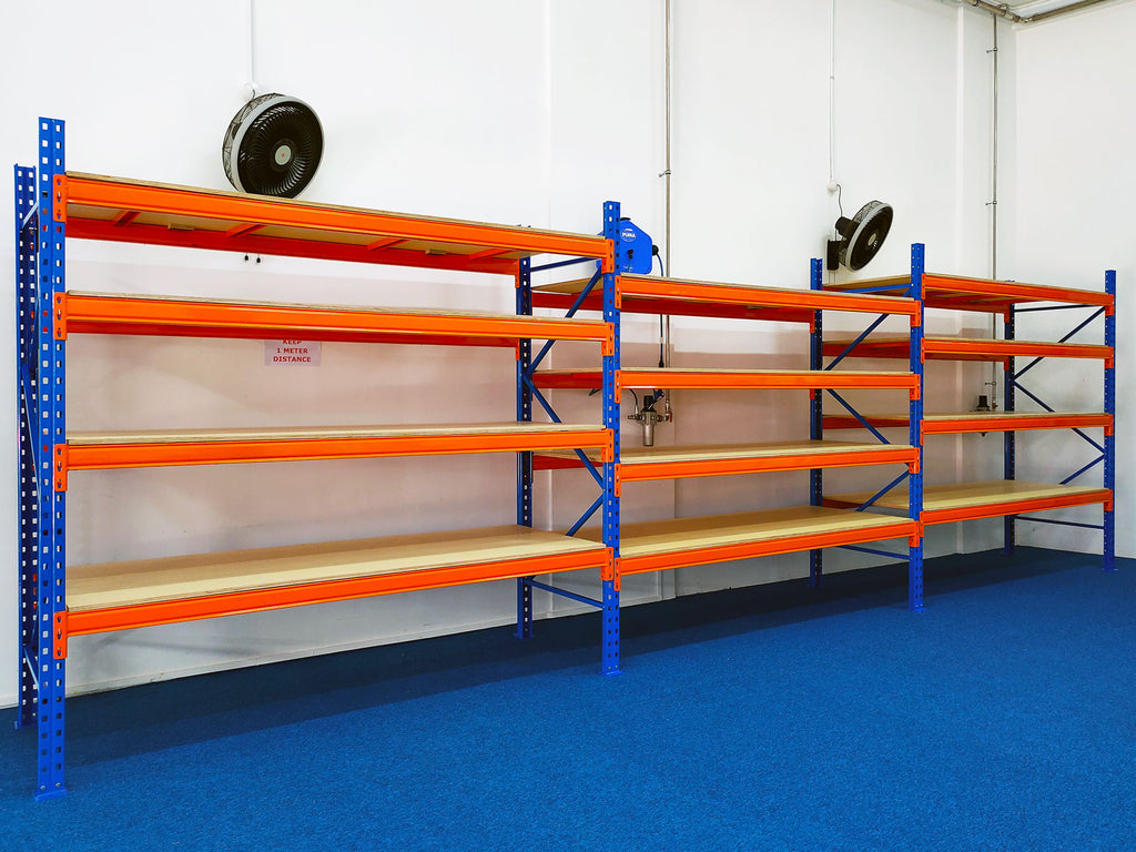 Heavy Duty Pallet Rack System for Warehouse Storeroom - SIM WIN LIANG Singapore