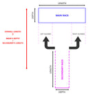 Boltless L-Shape Rack Measurement Guide | Home Office Storeroom | SIM WIN LIANG Singapore