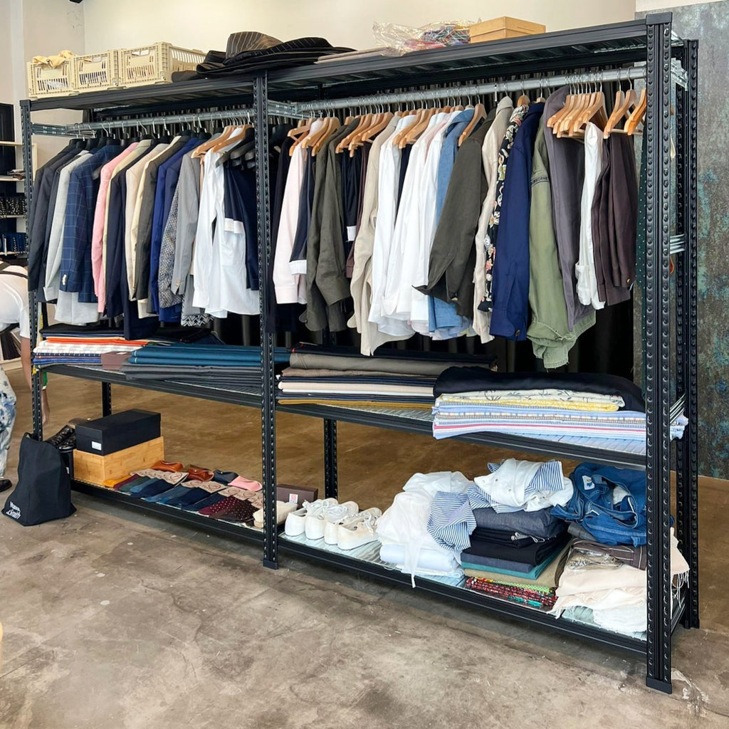 Boltless Clothes Racks for Home and Retail Clothes Storage - SIM WIN LIANG Singapore