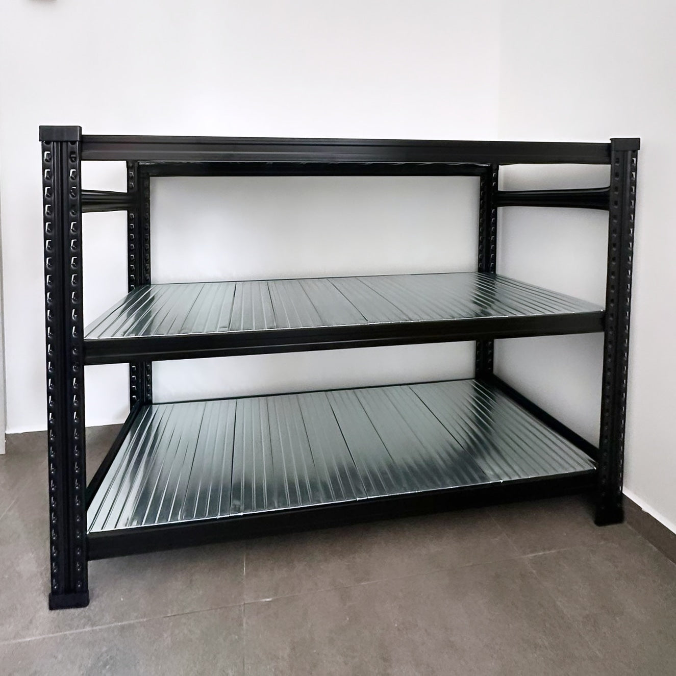 Boltless Storage Console, Low Rack, Short Rack - Black – SIM WIN LIANG