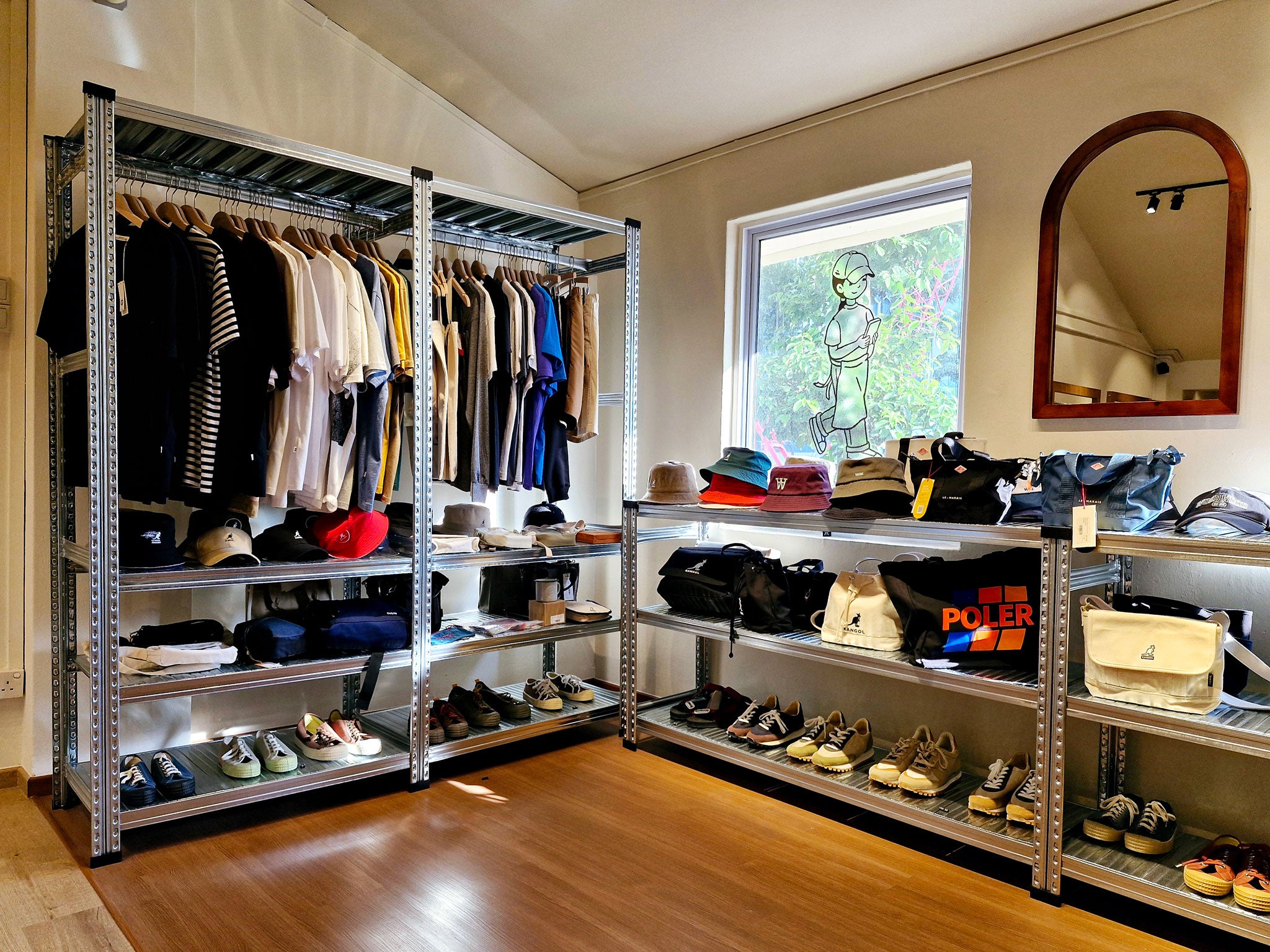 Boltless Clothes Rack and Boltless Rack Console - SIM WIN LIANG Singapore