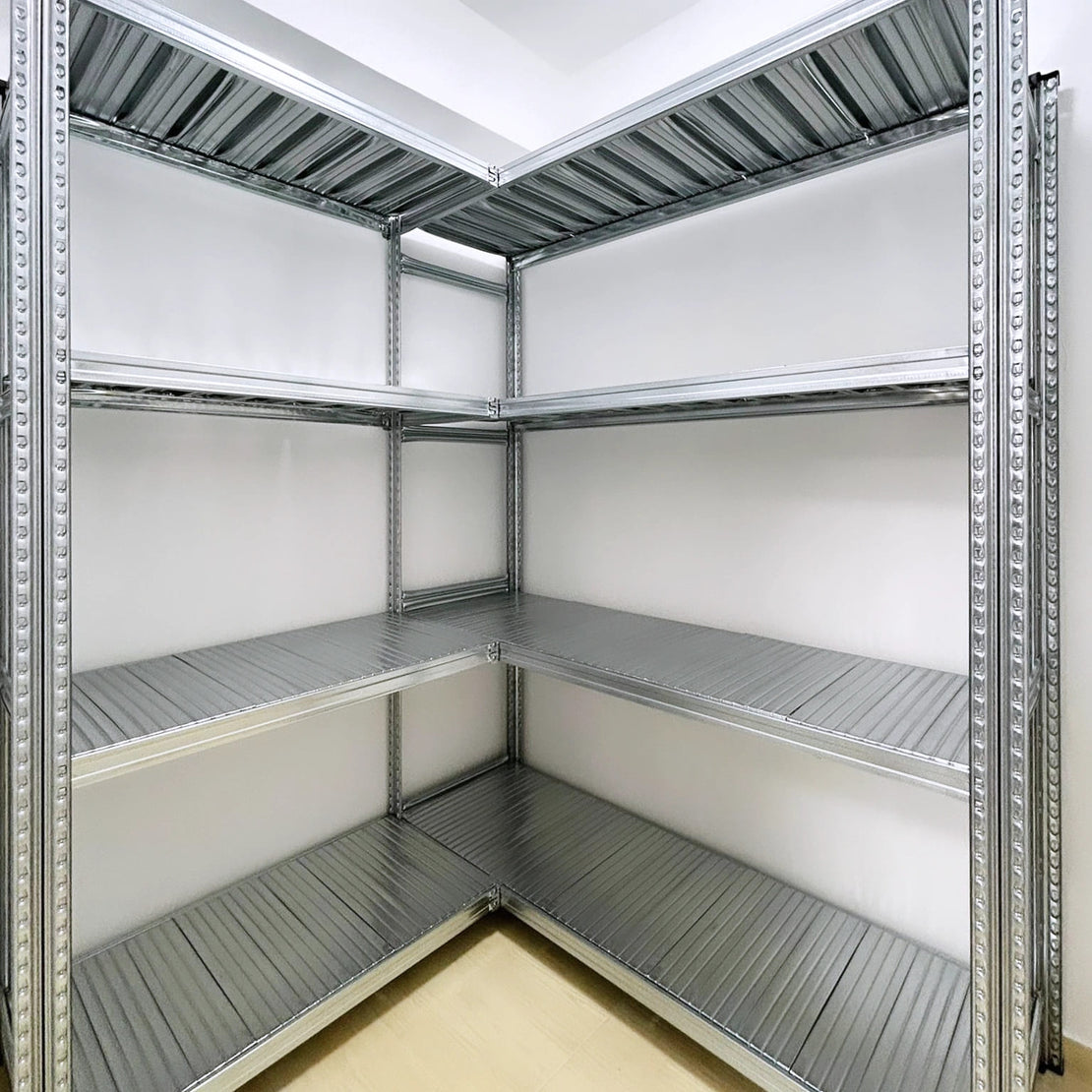 Best Boltless L-Shape Rack for Singapore Storeroom and Bomb Shelter ...