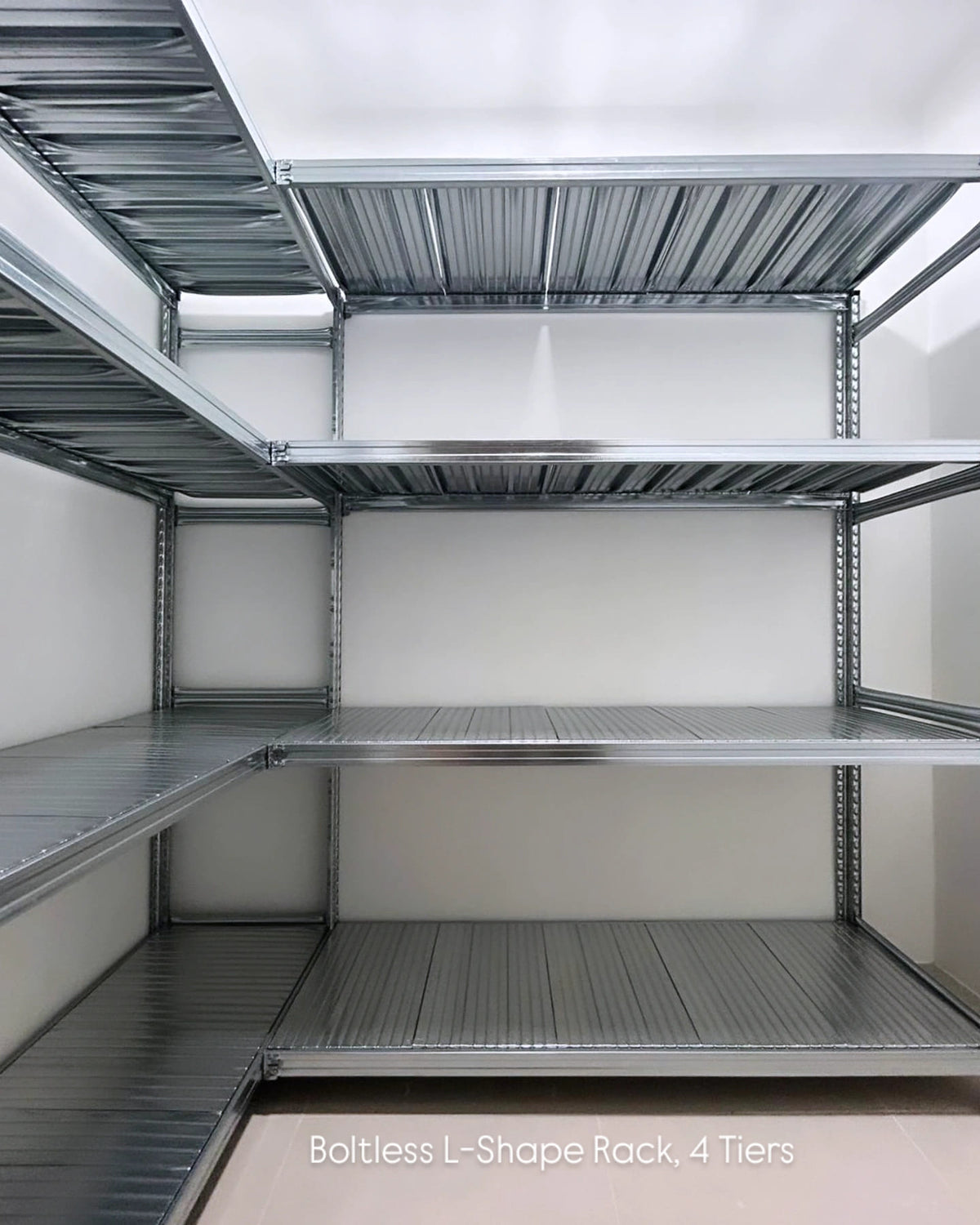 L Bend Rack Best Boltless L-Shape Rack for Singapore Storeroom and Bomb Shelter ...