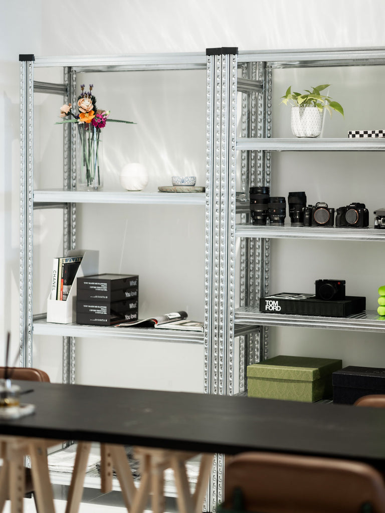 Boltless Metal Storage Racks, Galvanized Steel | SIM WIN LIANG Singapore