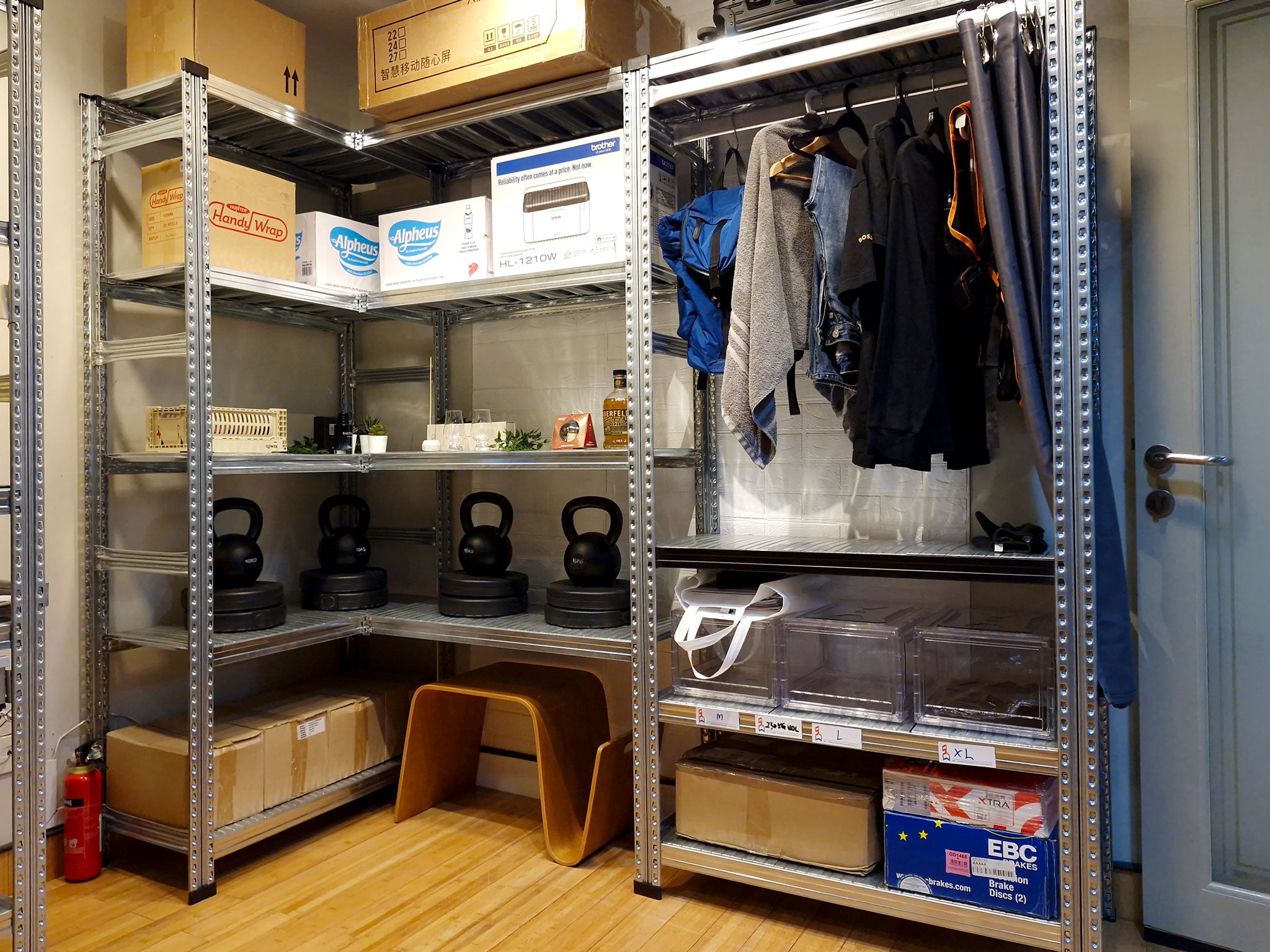 Boltless L-Shape Storage Racks for Home and Office Storage - SIM WIN LIANG Singapore