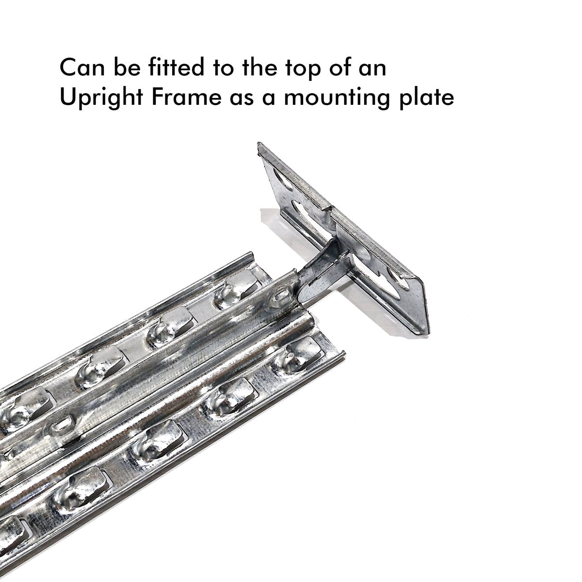 Silver Boltless Rack Metal Base Plate as top mounting plate - SIM WIN LIANG Singapore