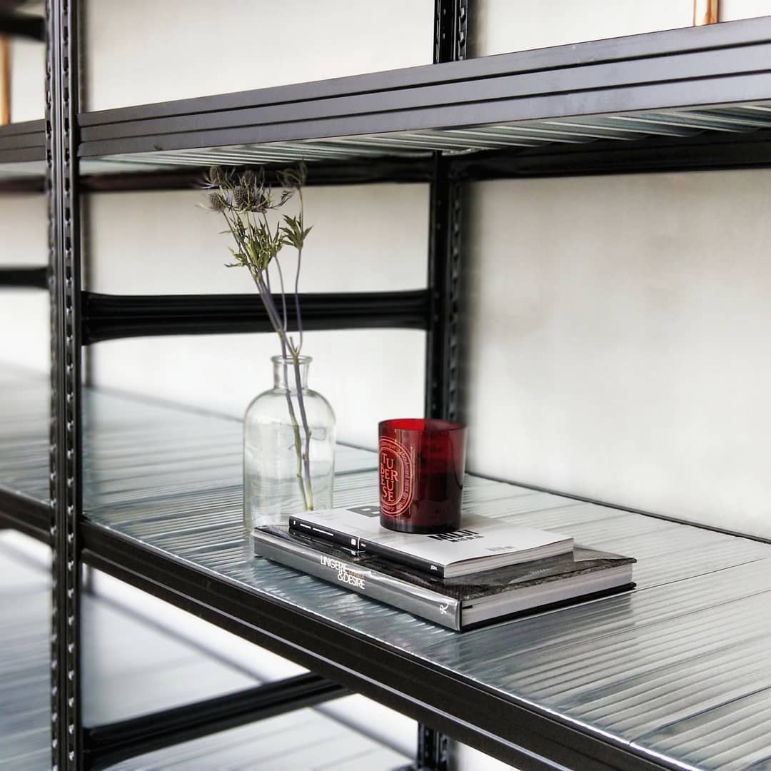 Boltless Storage Rack, Black | Full Galvanized Steel | SIM WIN LIANG Singapore