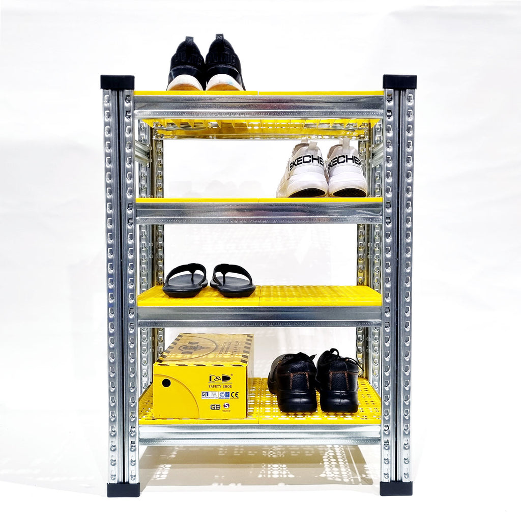 Boltless Shoes Rack, H92cm, 4 Shelf Levels | SIM WIN LIANG Singapore