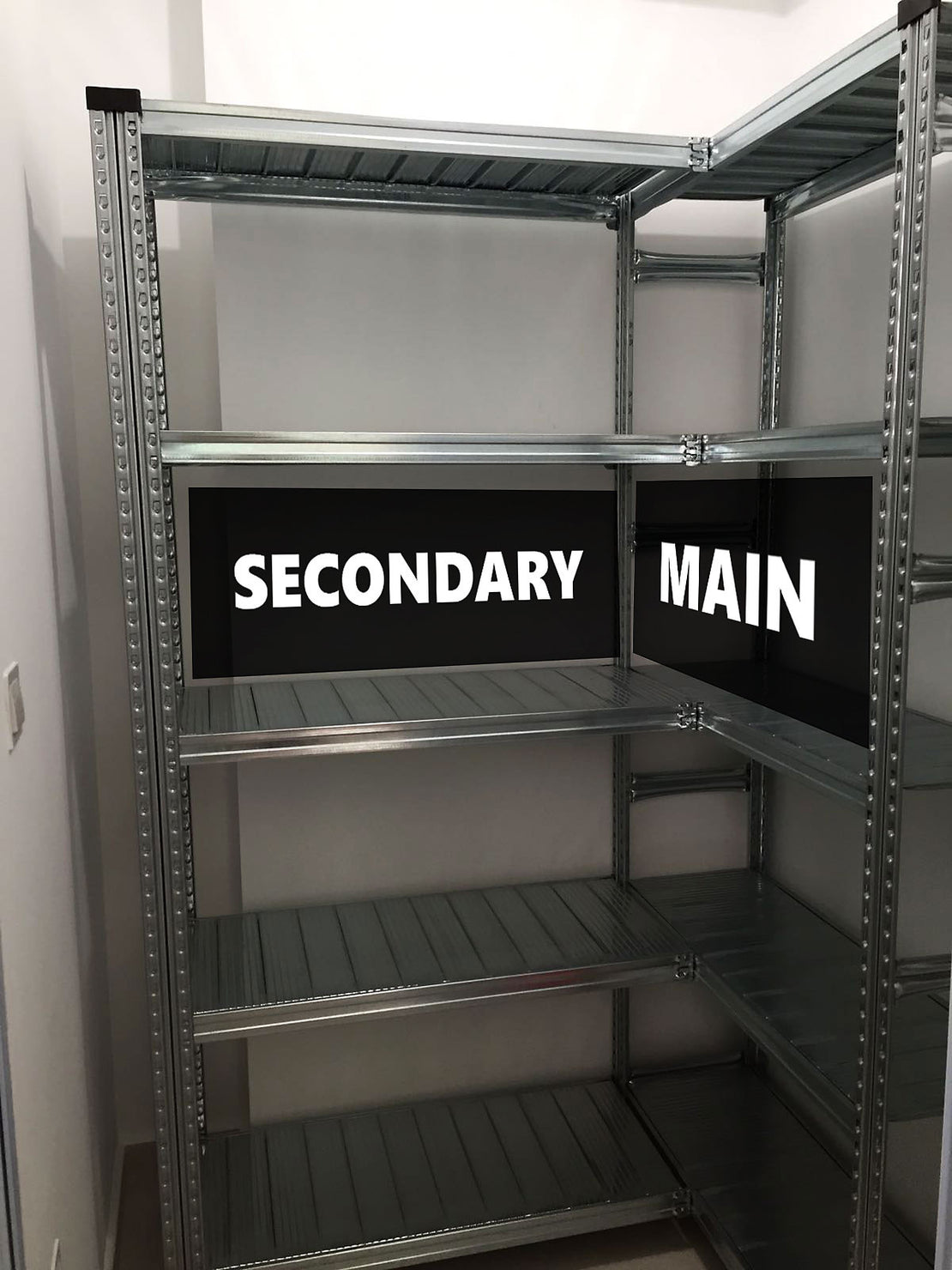 Best Boltless L-Shape Rack for Singapore Storeroom and Bomb Shelter ...