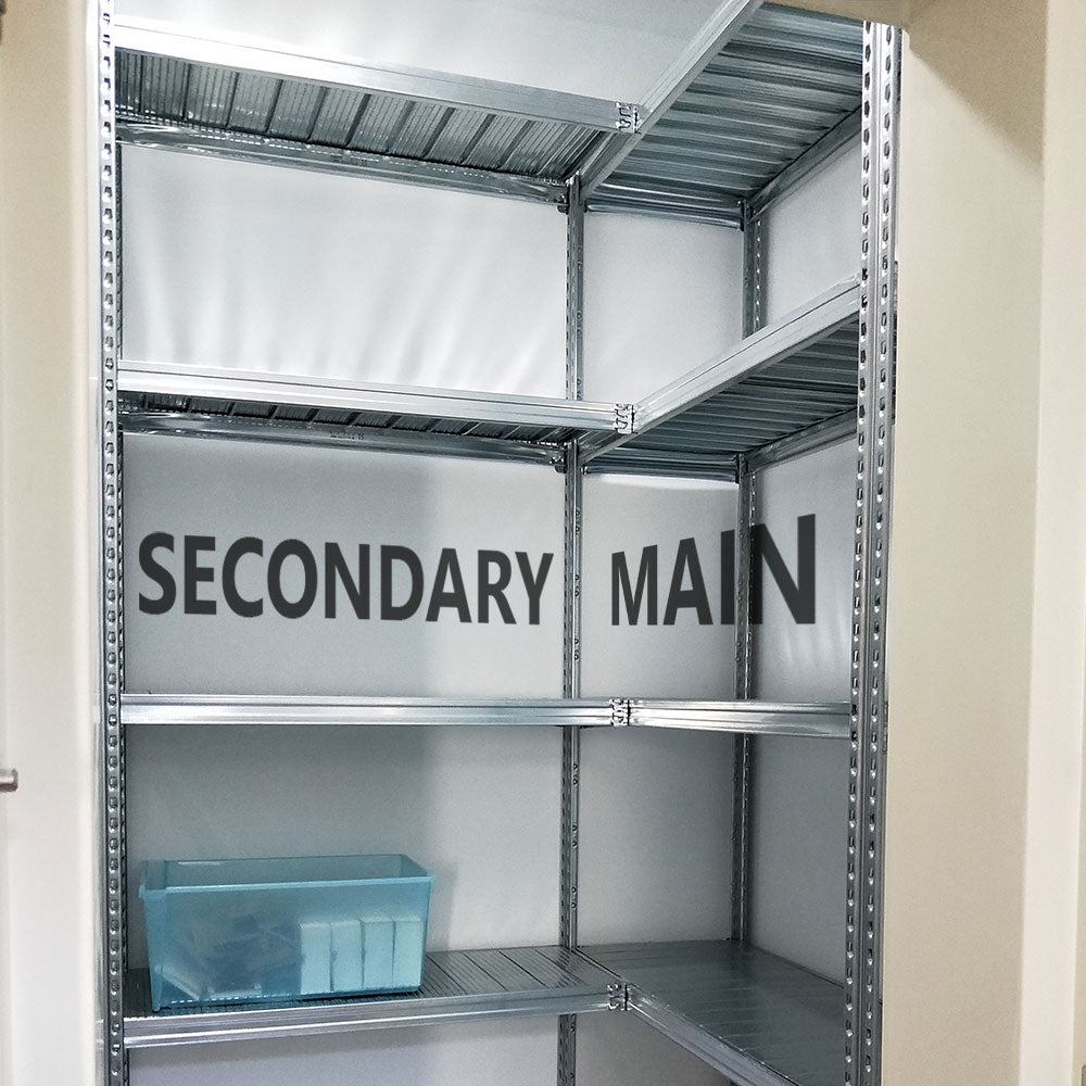Boltless L-Shape Rack 4 Tiers - SIM WIN LIANG Singapore