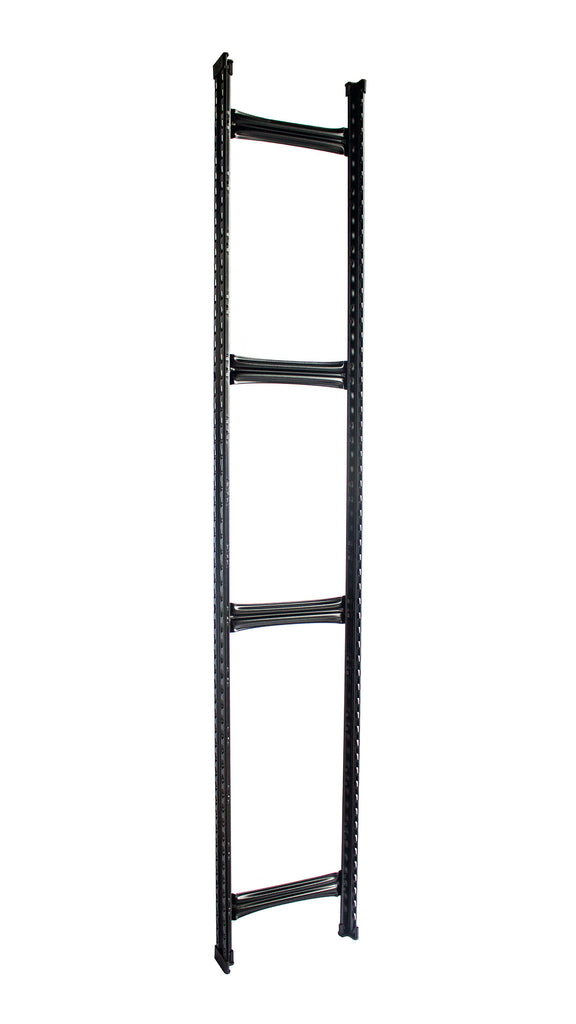 Boltless Rack Upright Frame | Black | SIM WIN LIANG Singapore